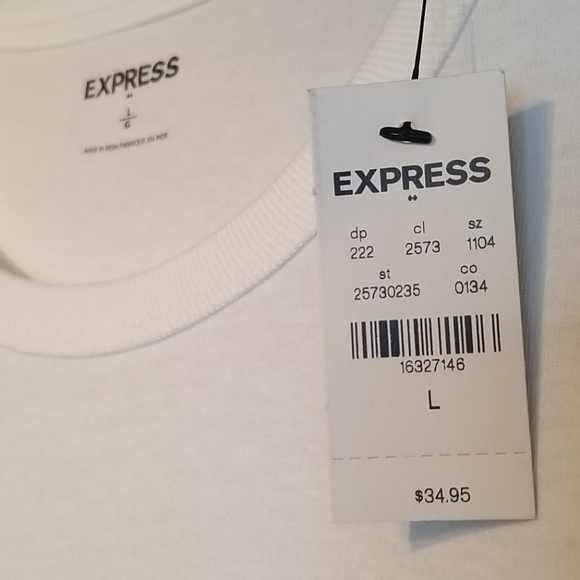 Express long sleeve tshirt Nwt - Picture 3 of 3